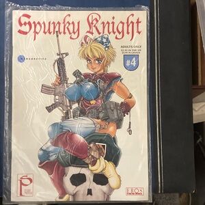 Spunky Knight Comic Issue #4 never been opened!
